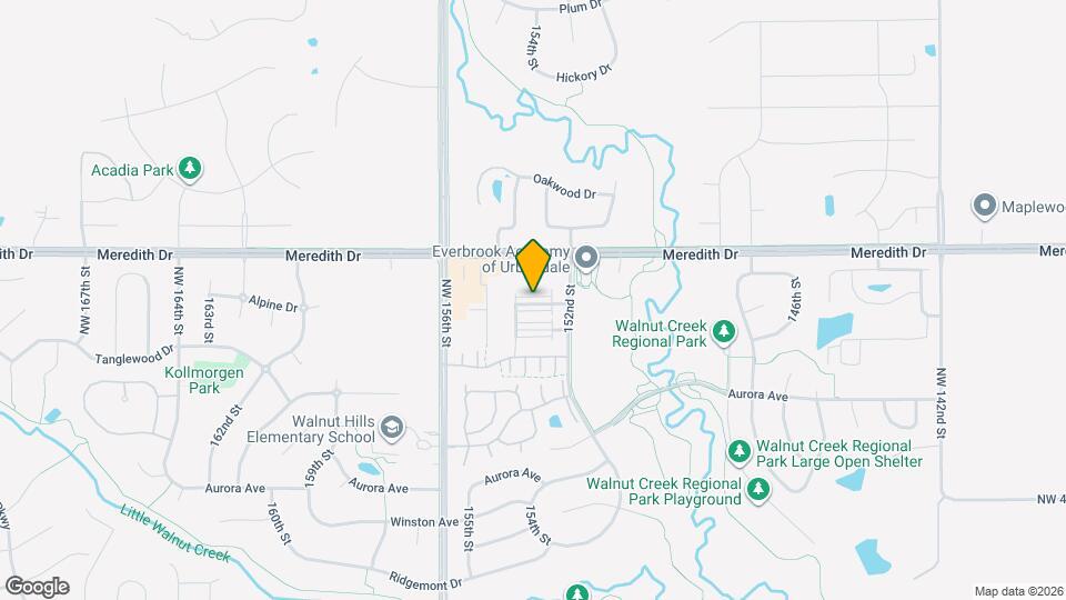 15221 Alpine Dr Map and Location Details