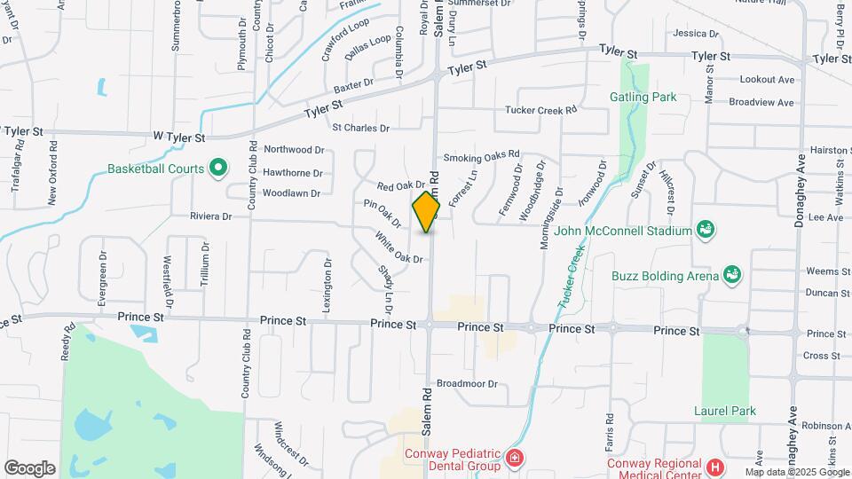 1115 Salem Rd Map and Location Details