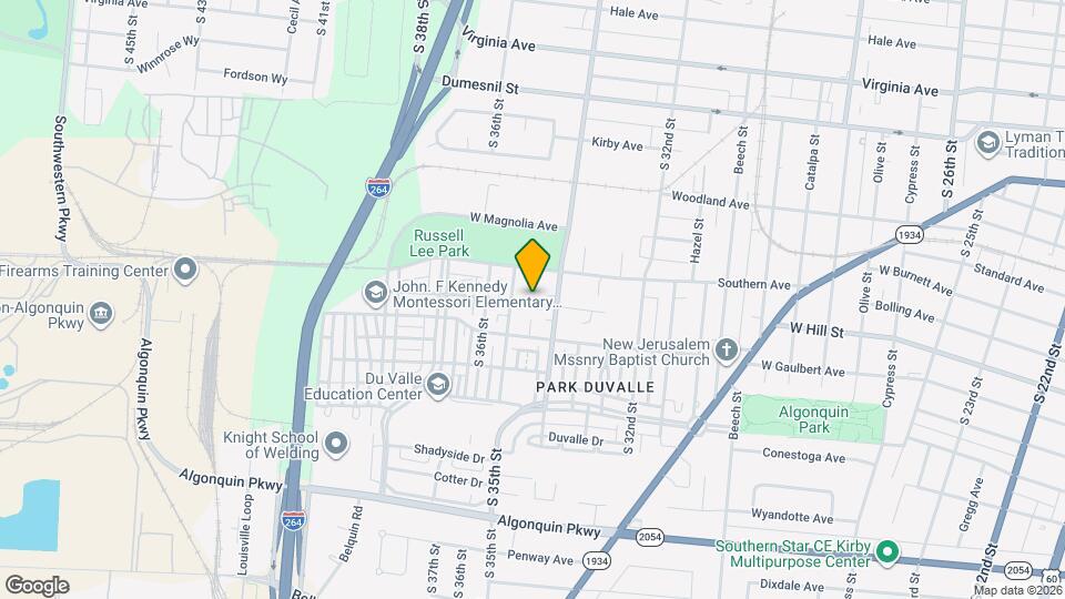 3405 Chauncey Ave Mapa y Detalles de la Ubicación