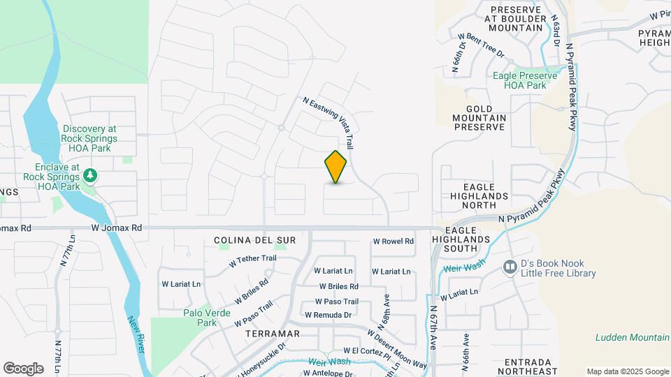6959 W Andrea Dr Map and Location Details