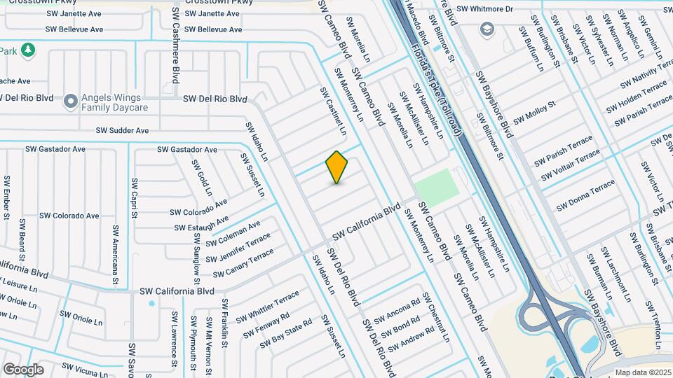 844 SW Amethist Terrace Map and Location Details