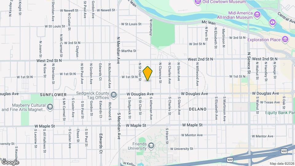 137 N Athenian Ave Map and Location Details