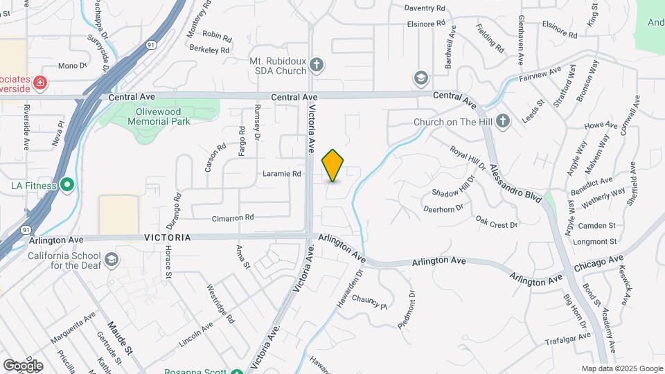 2658 Laramie Rd Map and Location Details