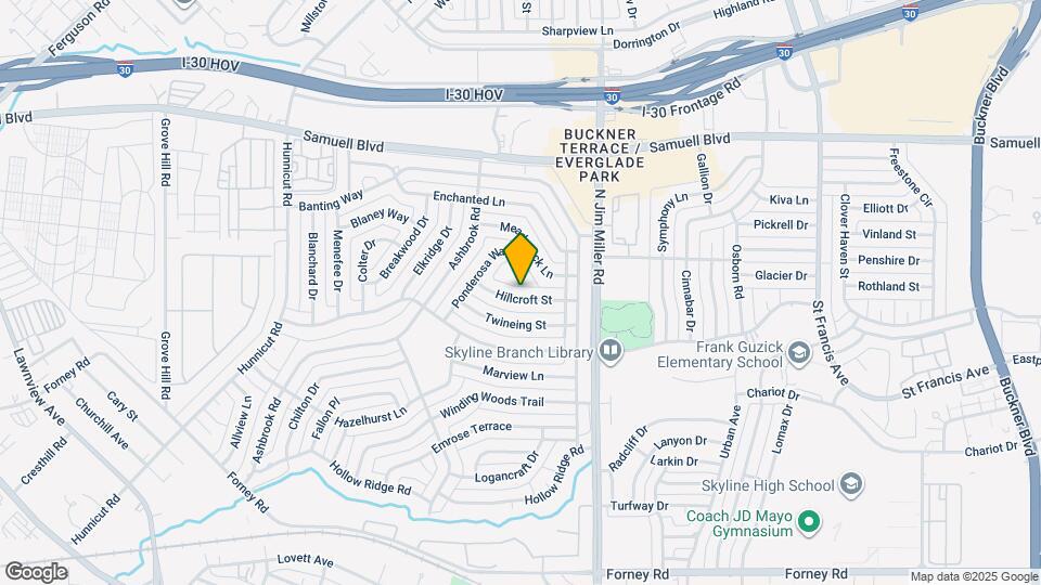 5715 Hillcroft St Mapa y Detalles de la Ubicación