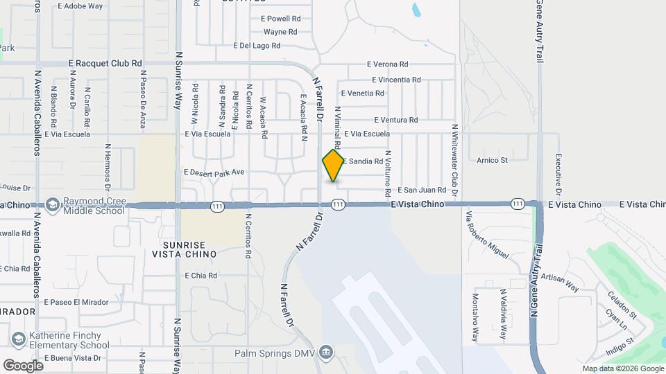 1755 N Viminal Rd Map and Location Details