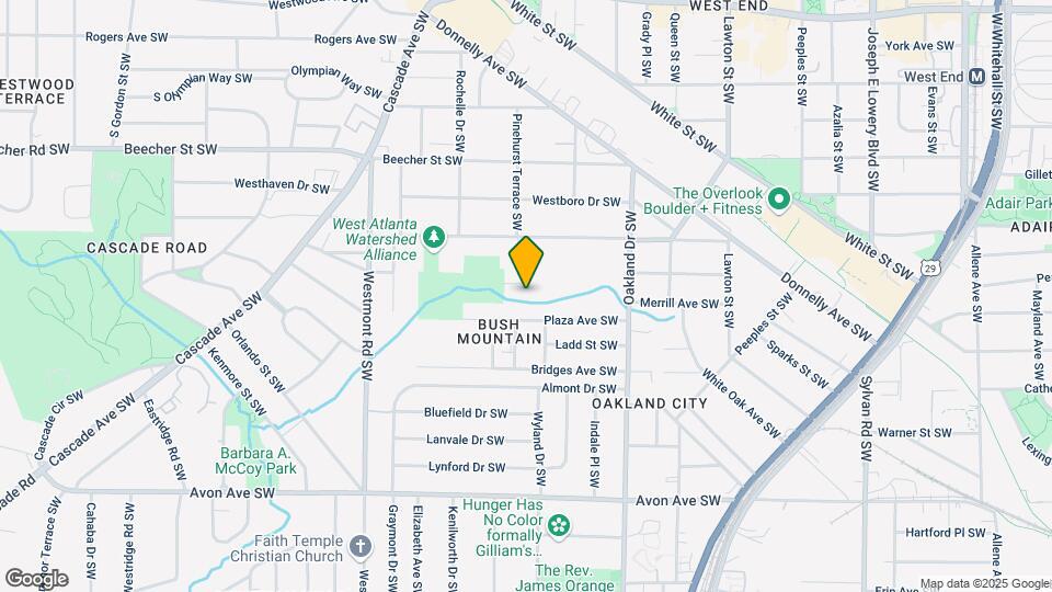 1338 Montreat Ave SW Map and Location Details