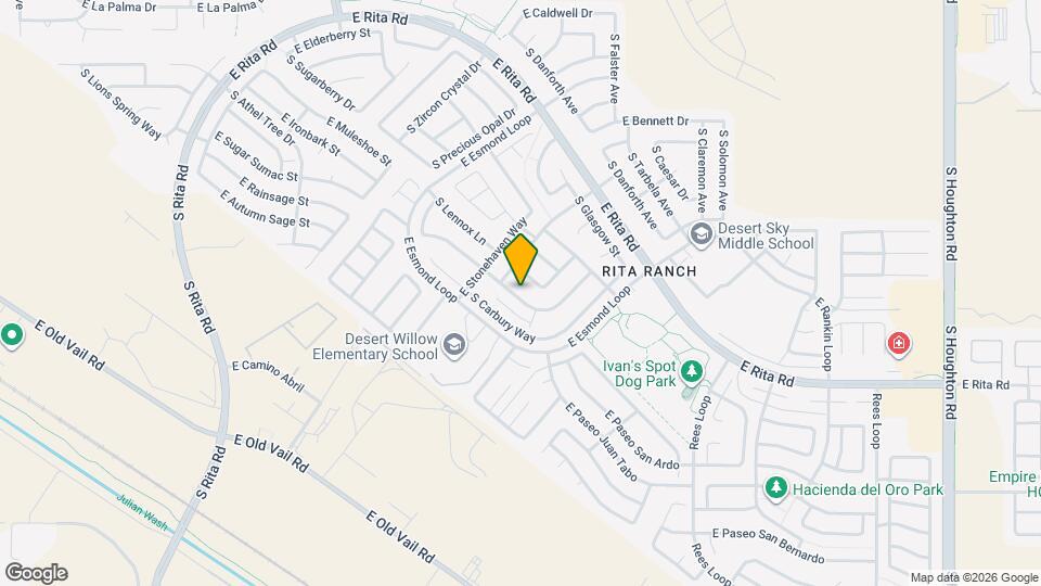 8063 S New Abbey Dr Map and Location Details