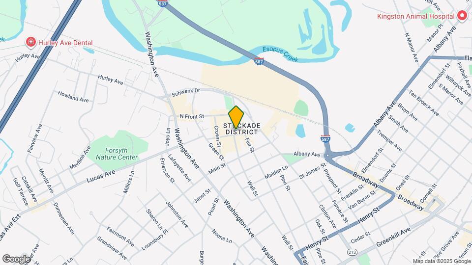 302 Wall St Map and Location Details