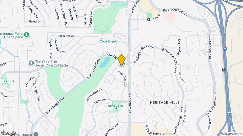 8840 Shoal Creek Ln Map and Location Details
