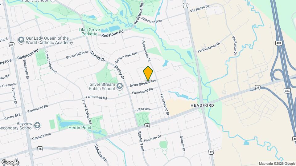 53 Silver Stream Ave Map and Location Details