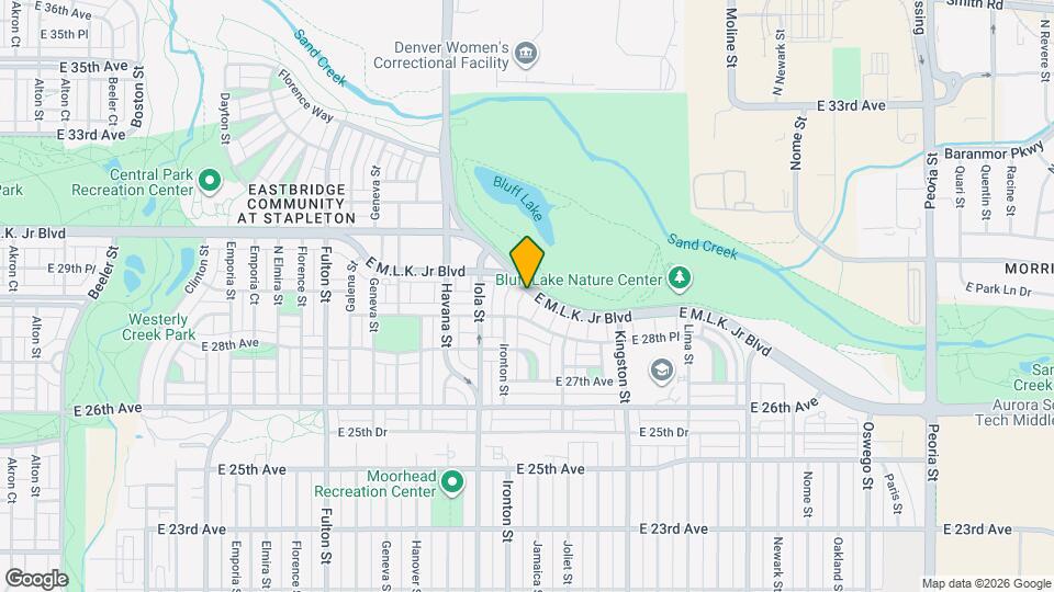 10771 E 28th Pl Mapa y Detalles de la Ubicación