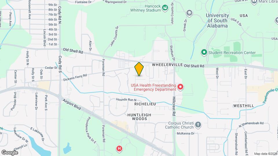 6564 Cynthia Dr Map and Location Details