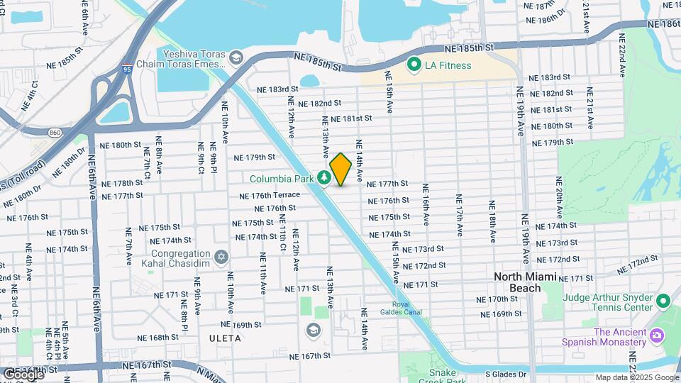 1340 NE 177th St Map and Location Details