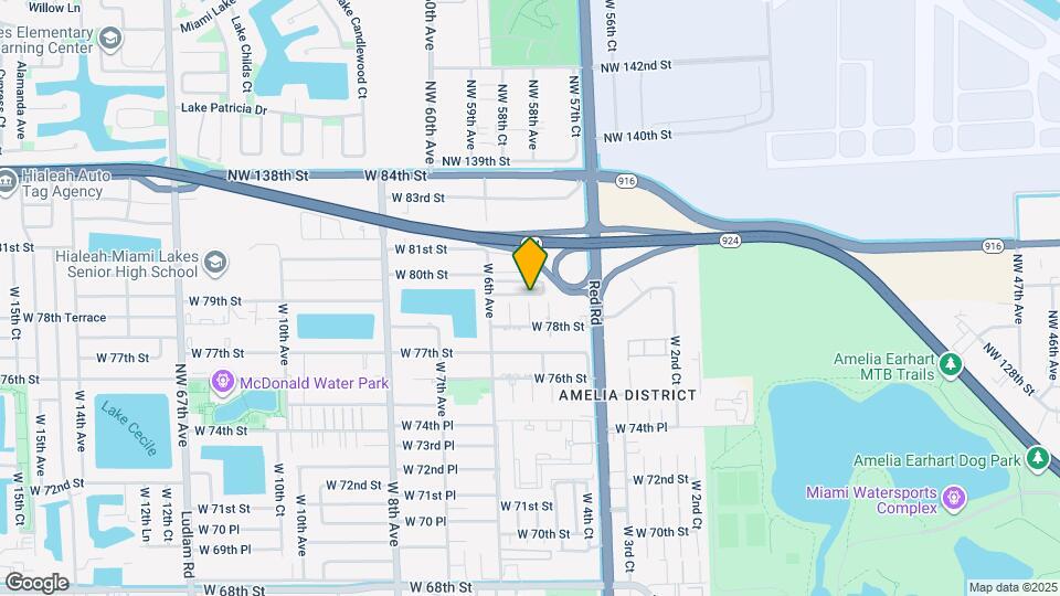 520 W 79th St, Unit C1 Map and Location Details
