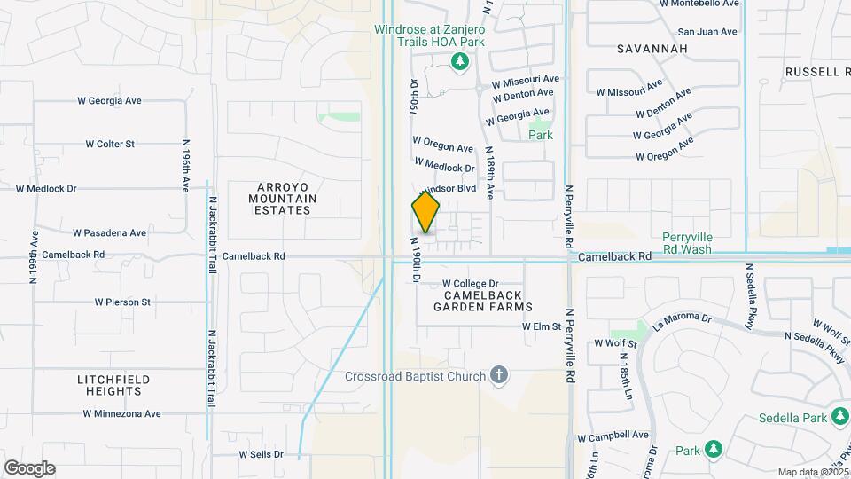 18993 W Pasadena Ave, Unit B05 Map and Location Details