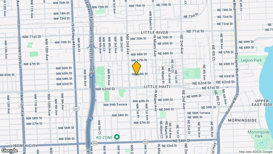 6323 NW 1st Pl Map and Location Details