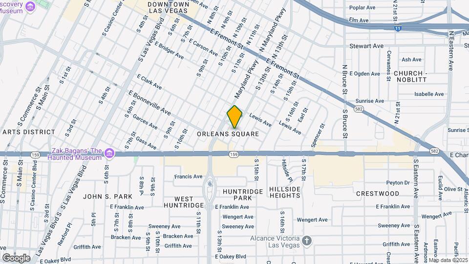 520 S 13th St Map and Location Details