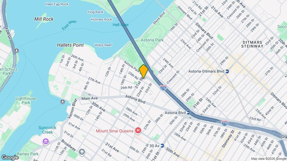 2105 25th Rd Map and Location Details