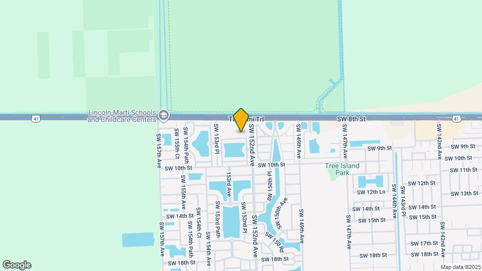 15245 SW 8th Way Map and Location Details