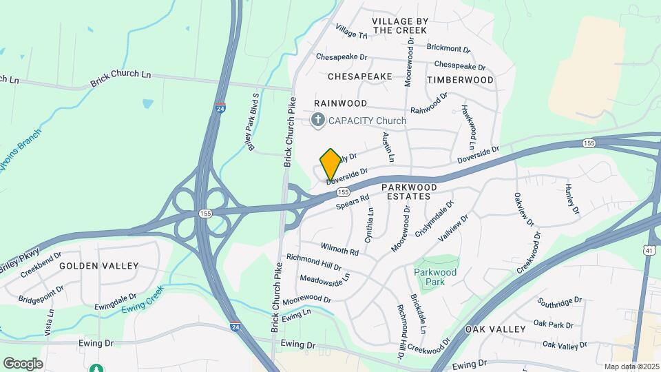 3214 Doverside Dr Map and Location Details