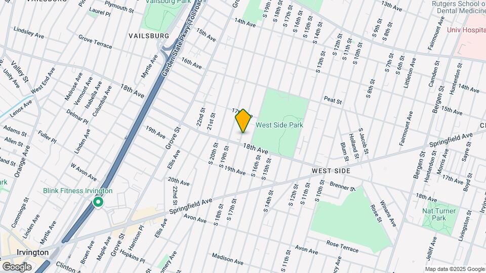 650 S 18th St Map and Location Details