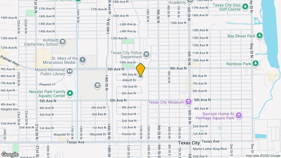 705 11th St N Map and Location Details