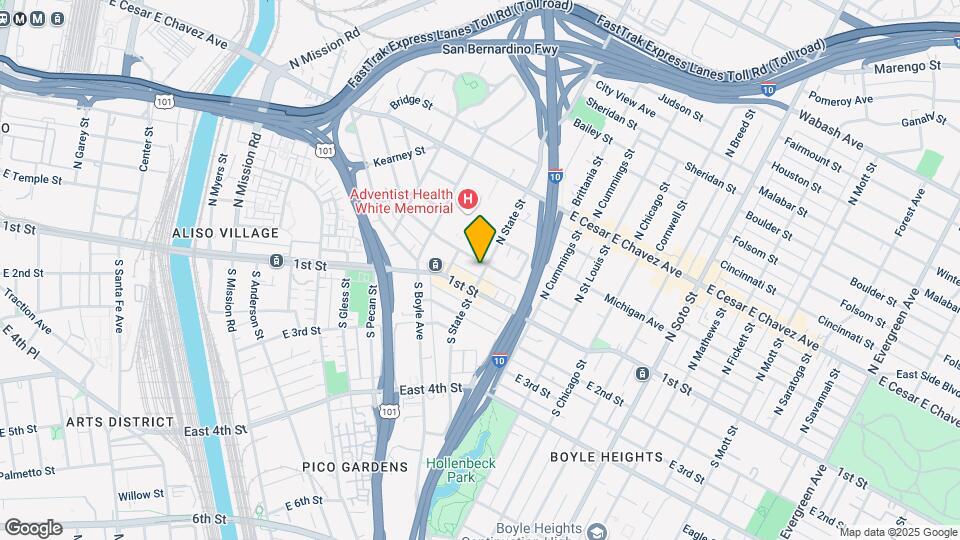 1830 Pennsylvania Ave Map and Location Details