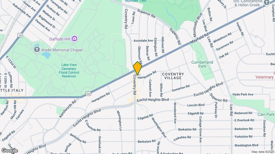 2815 Hampshire Rd Map and Location Details