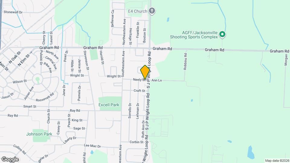 1813 Neely St Map and Location Details