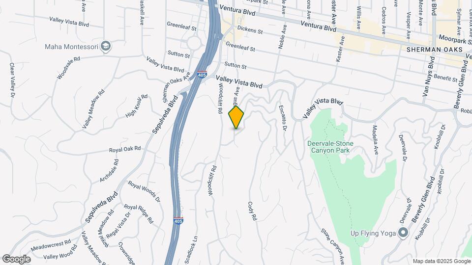 4104 Saugus Ave Map and Location Details