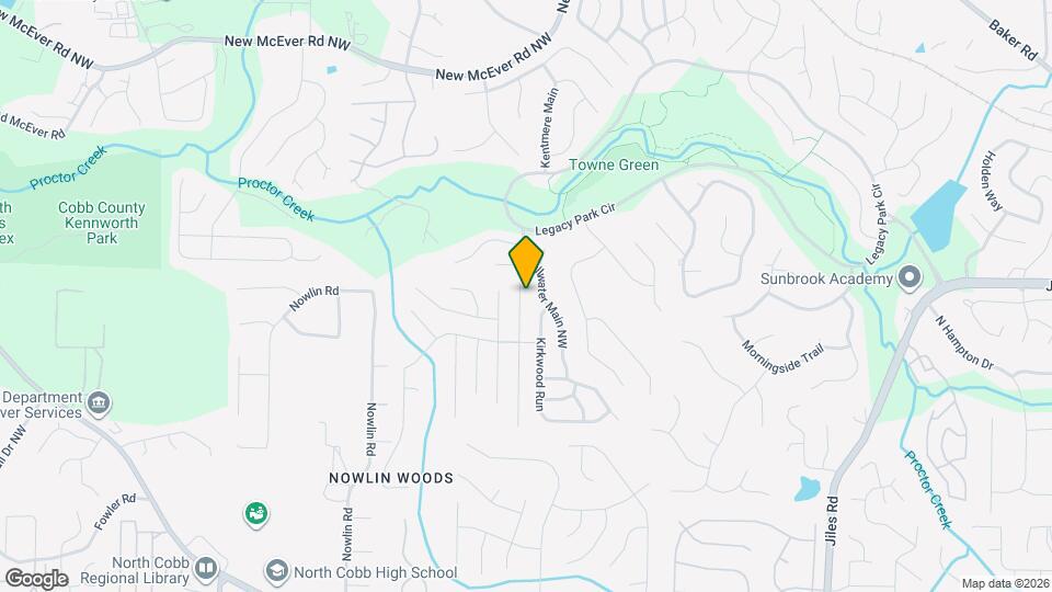 3650 Bancroft Main NW Map and Location Details