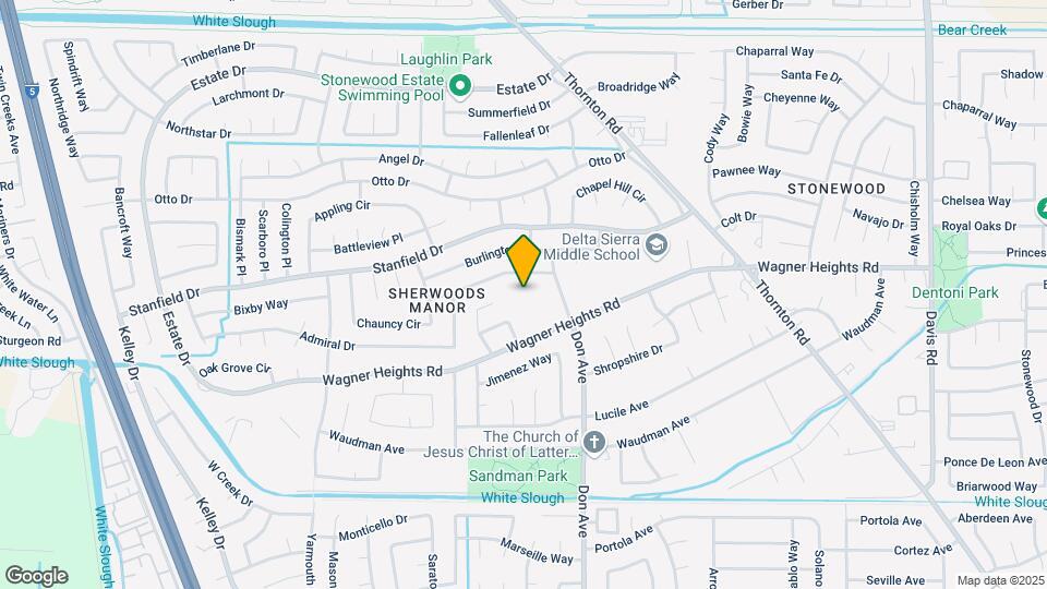 Stockton Triplex Map and Location Details