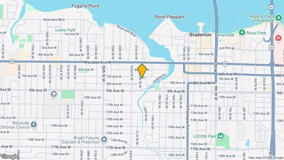 705 21st St W Map and Location Details