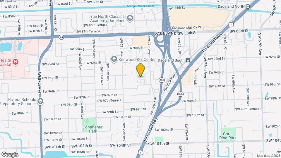 7783 SW 94th Ln Map and Location Details