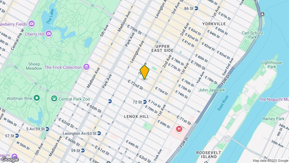 241 E 73rd St Map and Location Details