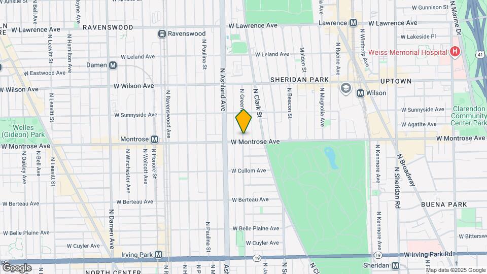 4409 N Greenview Ave Map and Location Details