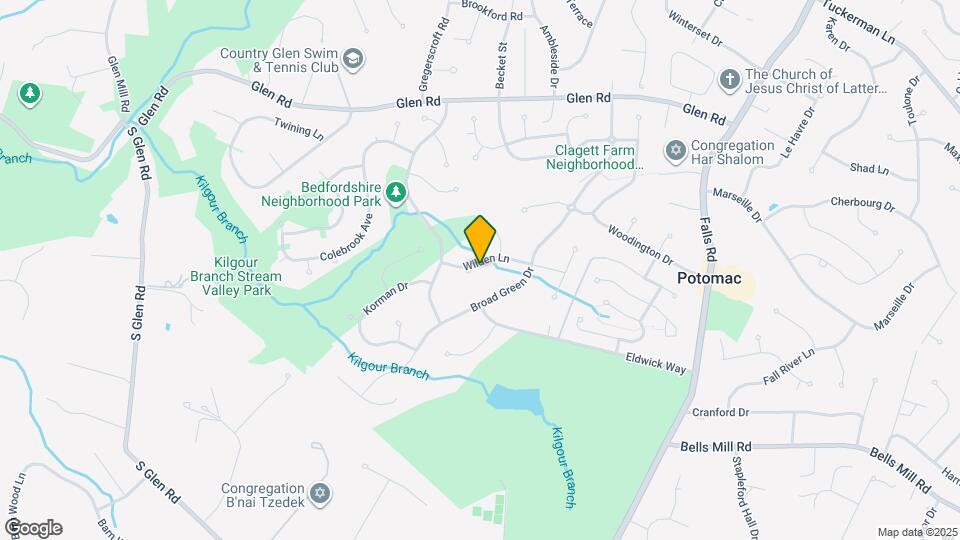 9812 Wilden Ln Map and Location Details