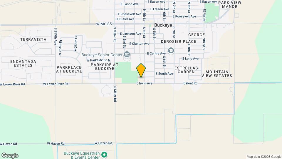 Buckeye Senior Apartments Map and Location Details