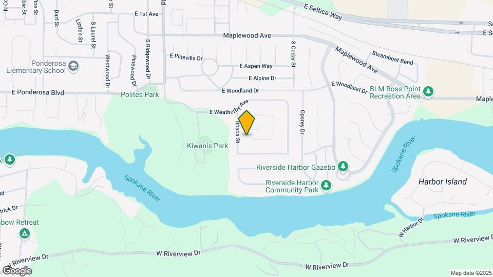 5013 E Mossberg Cir Map and Location Details