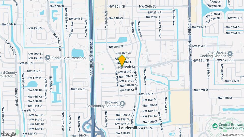 4810 NW 19th St Map and Location Details