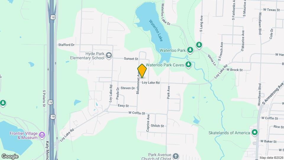 2421 Loy Lake Rd Map and Location Details