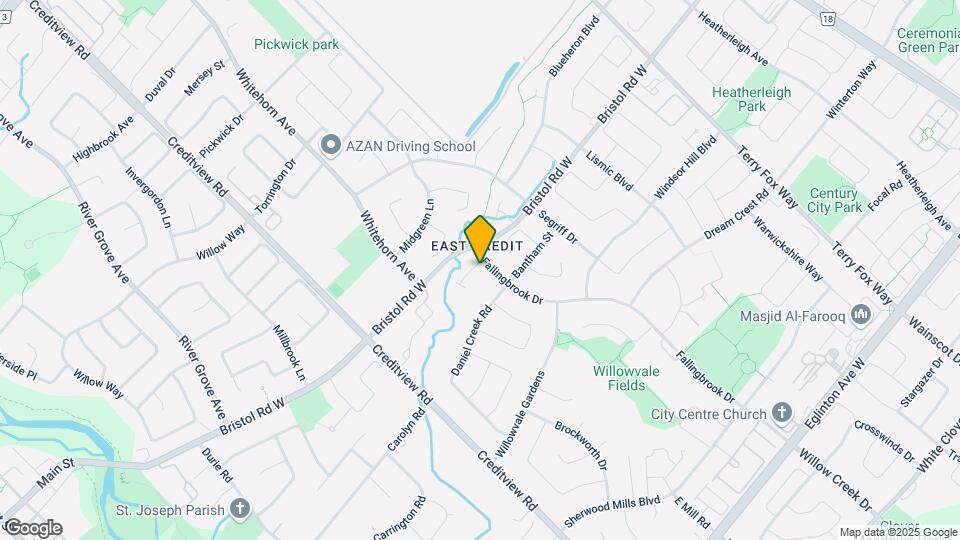 5420 Fallingbrook Dr Map and Location Details