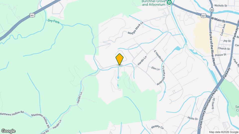 406 Hideaway Ridge Cir Map and Location Details