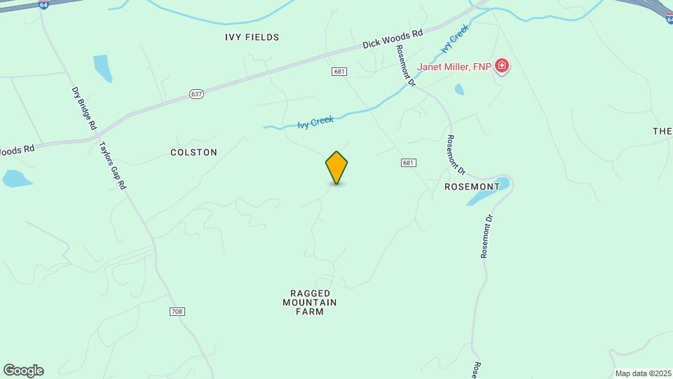 585 Ragged Mountain Dr Map and Location Details