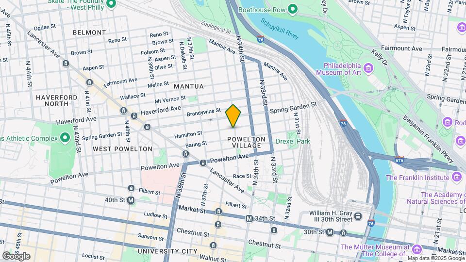 3500 Hamilton St Map and Location Details