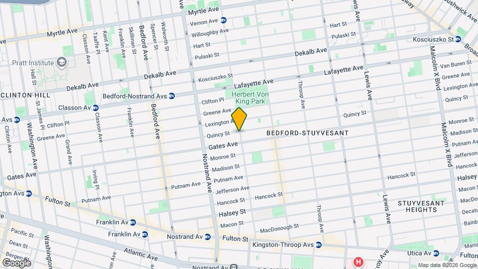 778 Marcy Ave Mapa y Detalles de la Ubicación
