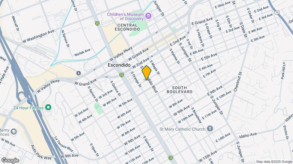 317 W 4th Ave Mapa y Detalles de la Ubicación