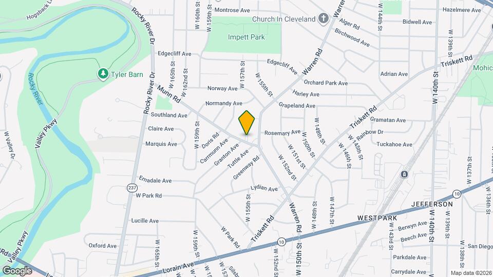 15538 Munn Rd Mapa y Detalles de la Ubicación