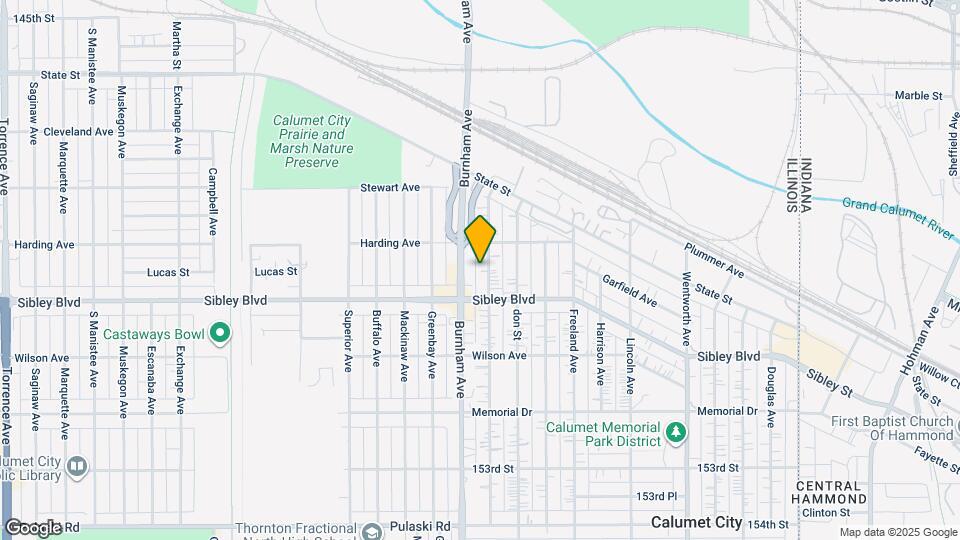 448 Hirsch Ave Map and Location Details