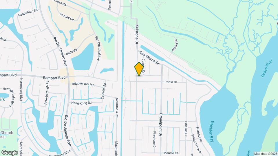 1548 Sulstone Dr Map and Location Details
